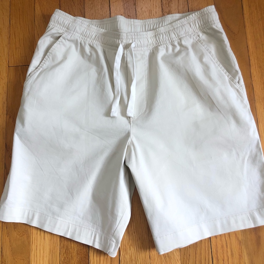Target Elastic Waist Khaki Shorts